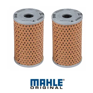 2 X OEM Mahle Oil Filter Cartridge Insert BMW 1500 1600 1602 1800 1802 2000 2002