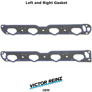 1992-95 Mercedes 400 420 500 Left Right Intake Manifold Gasket OEM Victor Reinz