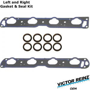 Intake Manifold Gasket & Boot Set 1992-95 Mercedes 400 420 500 OEM Victor Reinz
